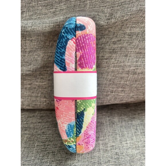 Vera Bradley Glasses Case In Superblooms Clamshell Hard Case New - Picture 2 of 6
